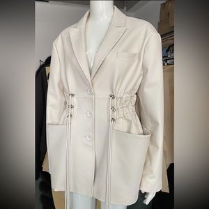 Leather !! high quality handmade jacket very classy